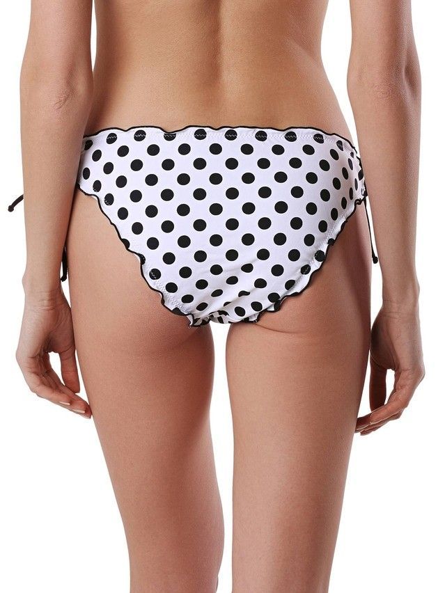 Majtki bikini CONTE ELEGANT TWIGGIE, r.102, czarny-biały - 3