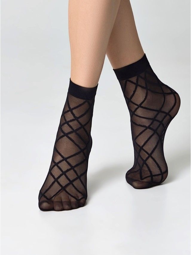 Skarpetki damskie CONTE ELEGANT FANTASY, r.36-39, nero - 2