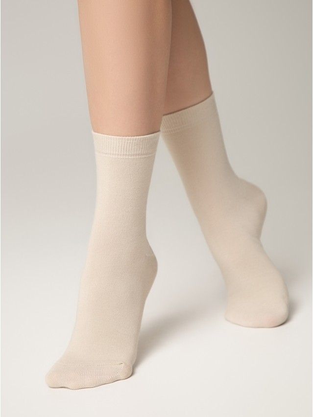 Skarpetki damskie CE 3DSOCKS, r.36-38, 000 beżowy - 1