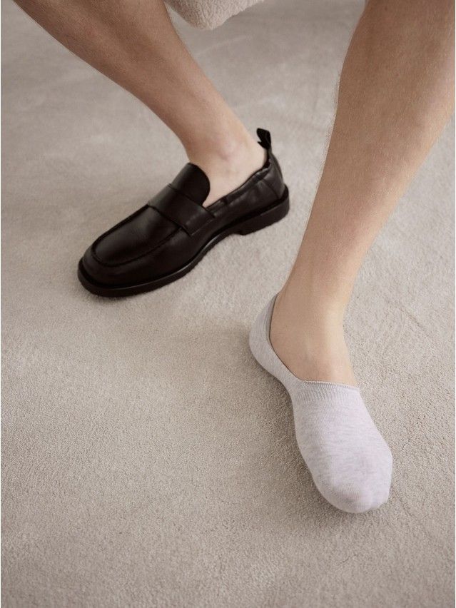 Stopki męskie bawełniane DIWARI CLASSIC,r.25, 000 light grey - 1