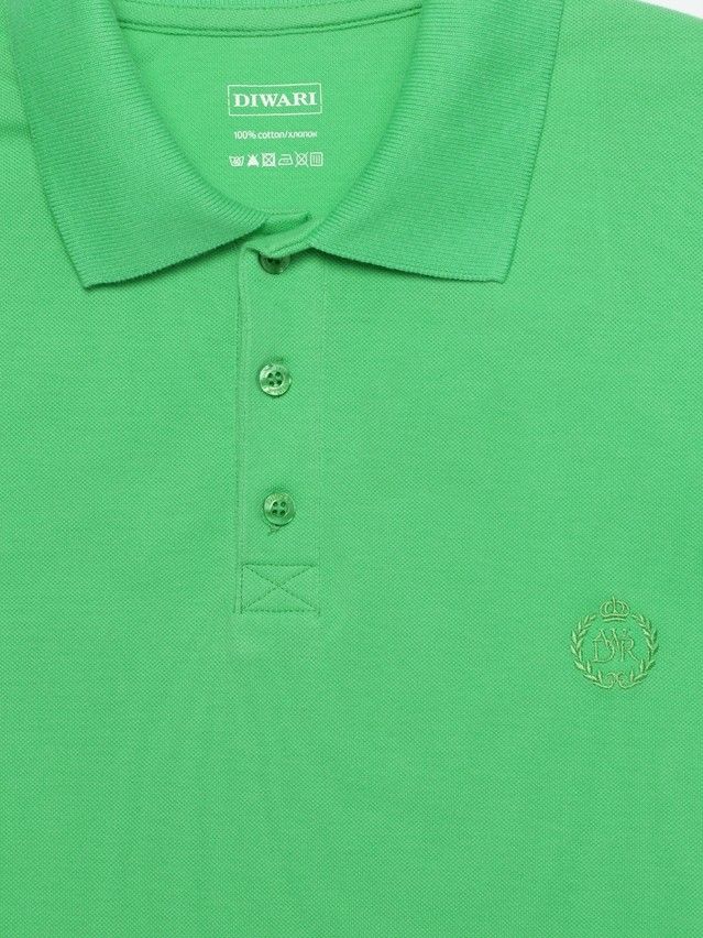 Męska koszulka polo MD 415, r.170,176-100, zielony - 1