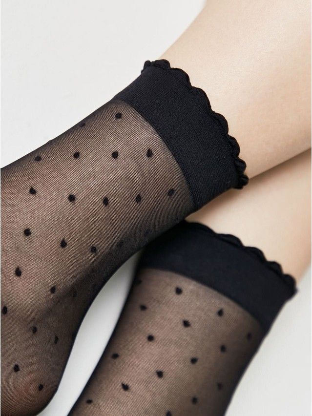 Skarpetki damskie CONTE ELEGANT FANTASY, r.23-25, nero - 3