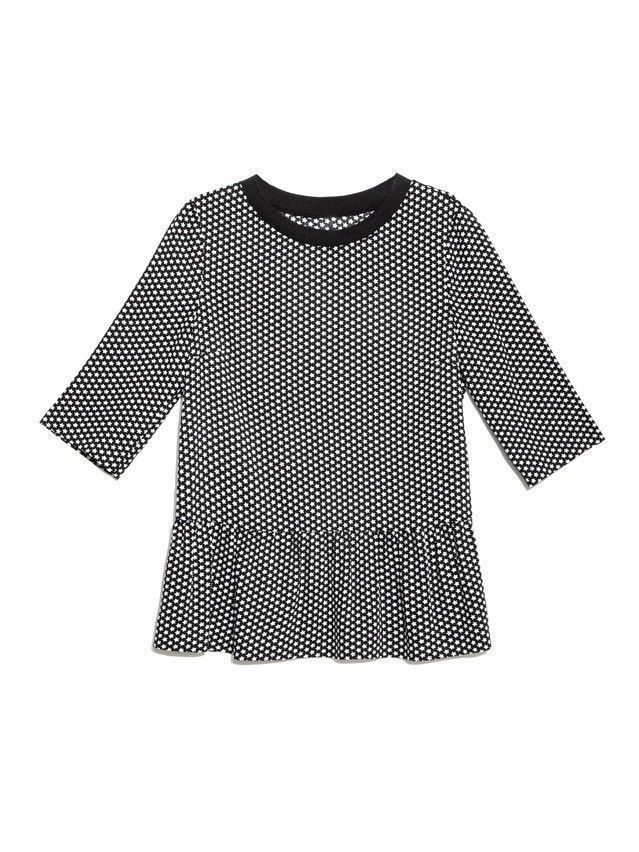 Bluzka damska LBL 883, r.170-84-90, black mini star - 5