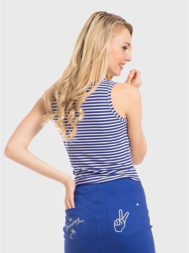 Top damski CELG LD 731, r.170-92, cornflower-white - 3