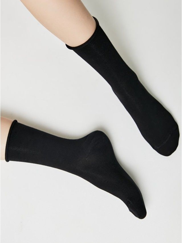 Skarpetki damskie bawełniane COMFORT (bez ściągacza) 19С-101СП, r. 36-37, 000 grafitowy - 6