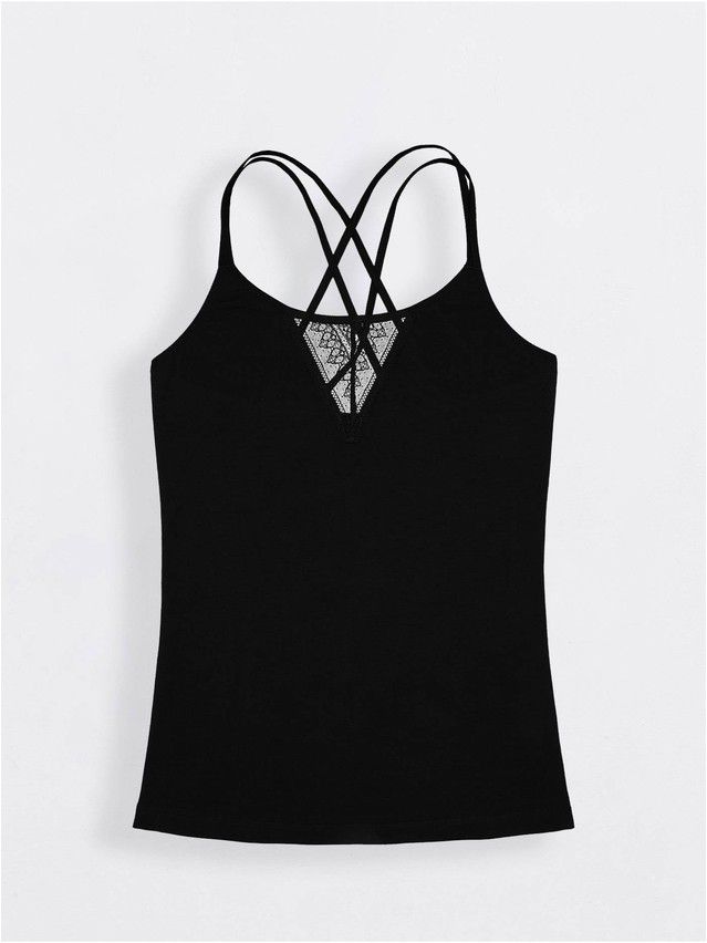 Top damski DELICATE LT 767, r.170-88, czarny - 1