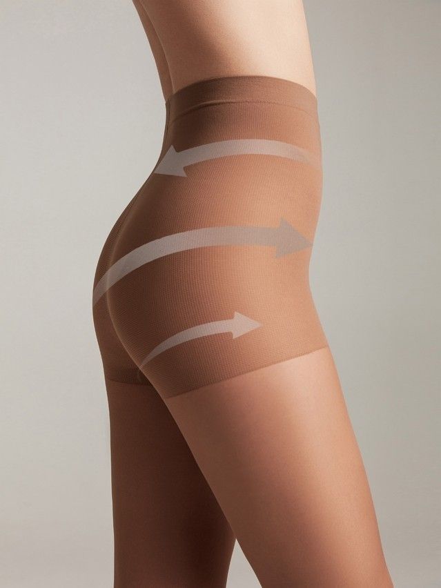 Rajstopy damskie ACTIVE 20, r. 2, bronz - 1