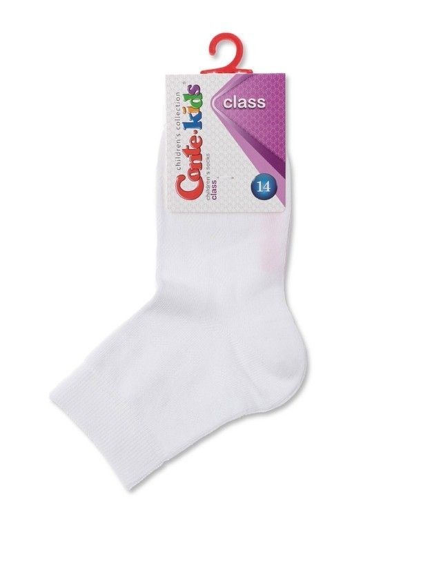 Skarpetki dziecięce CONTE-KIDS CLASS, r.21-23, 609 biały - 5