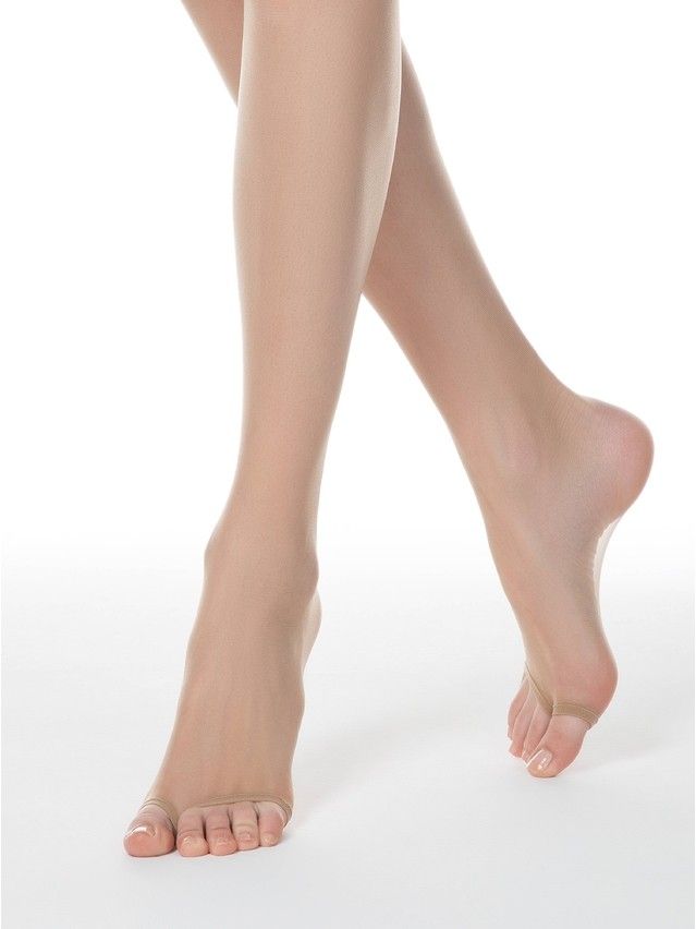 Rajstopy damskie SUMMER 8 OPEN TOE, r.2, natural - 2