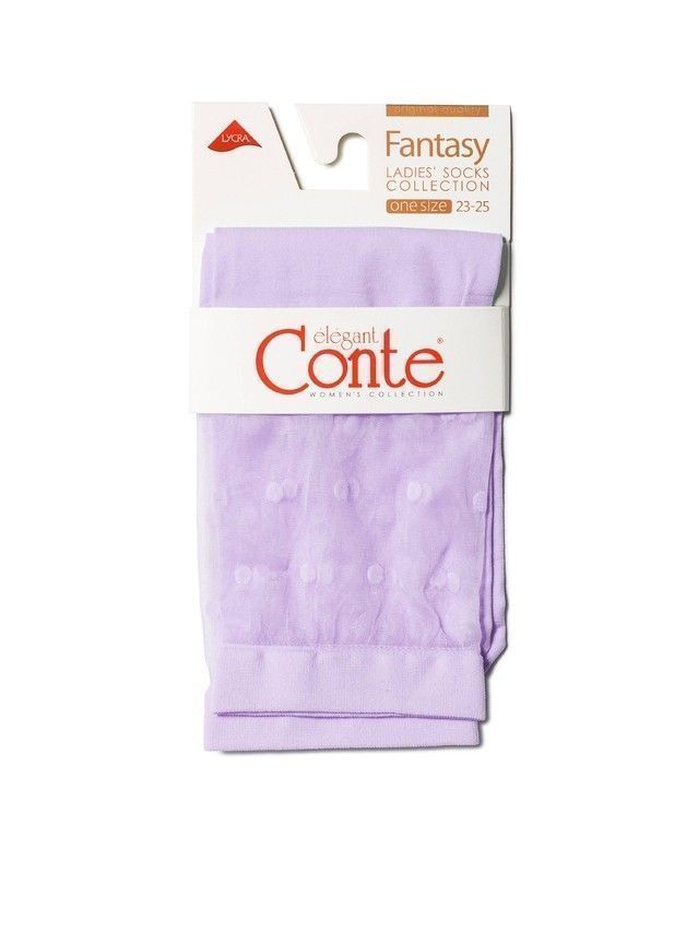 Skarpetki FANTASY 19C-29SP, r. 36-39, violet - 3