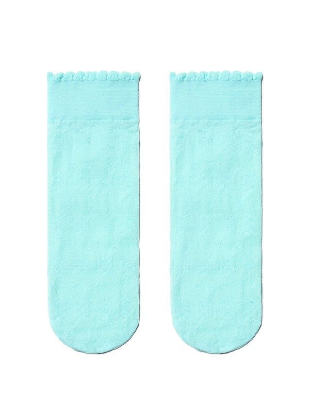 Skarpetki dziecięce CONTE ELEGANT FIORI, r.27-32, turquoise - 1