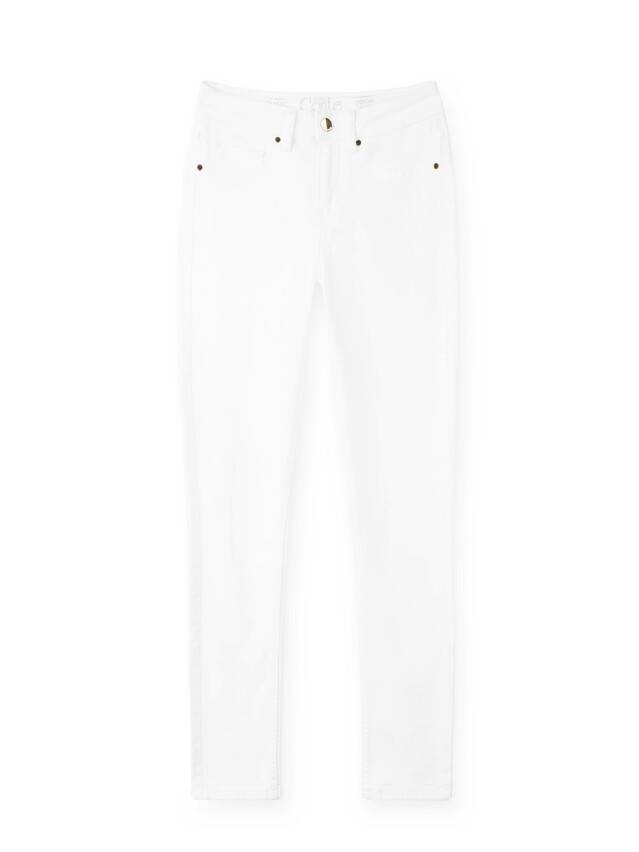 Spodnie jeansowe CONTE ELEGANT CON-38W (NEW),r.170-90, biały - 4