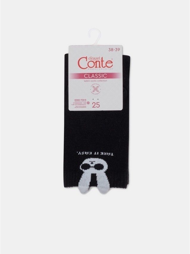 Skarpetki damskie CE CLASSIC 17С-183СP, r.36-37, 540 czarny - 6