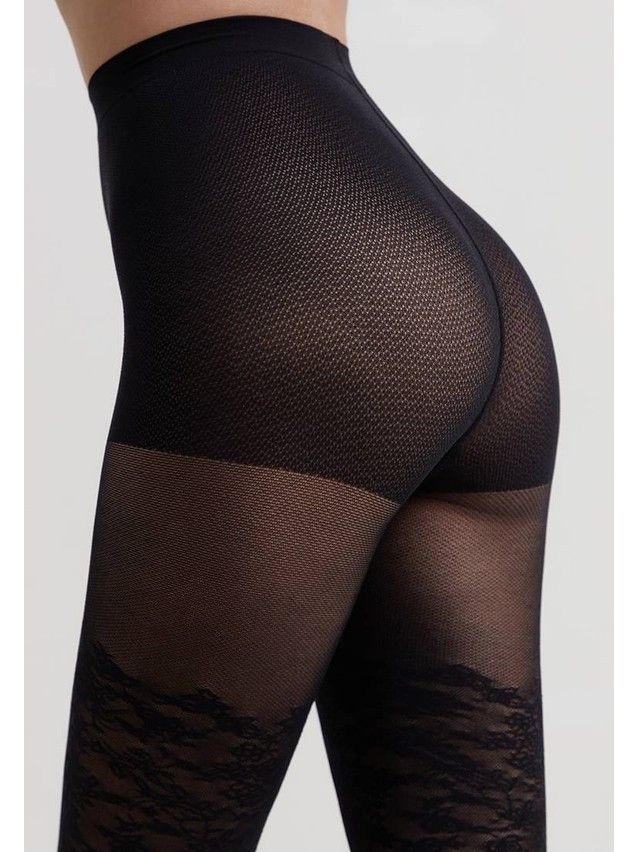 Rajstopy damskie CONTE ELEGANT FLIRT, r.2, nero - 3