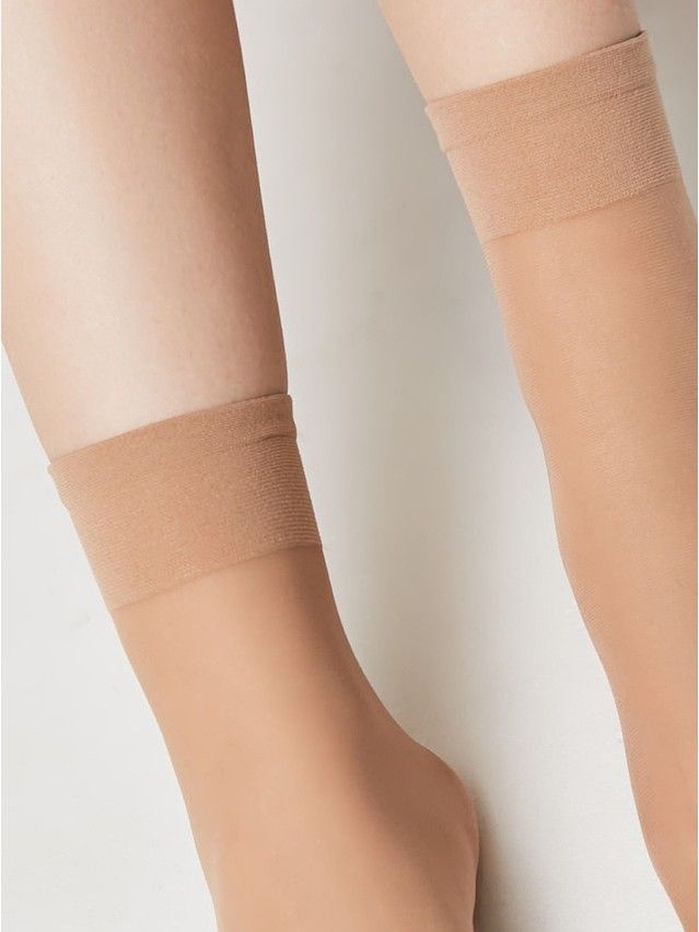 Skarpety damskie TENSION SOFT 20 (1 para),r. 23-25, natural - 8
