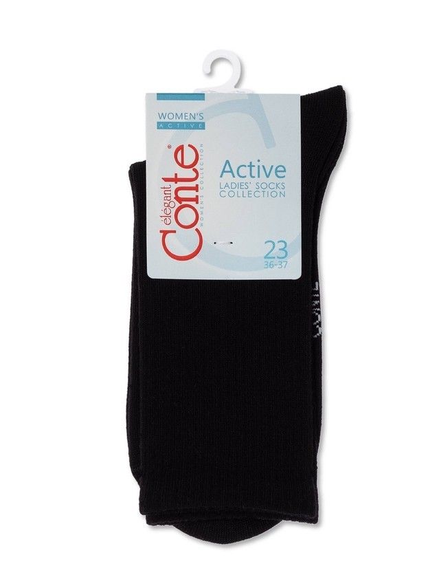 Skarpetki damskie CONTE ELEGANT ACTIVE, r.36-37, 000 czarny - 3