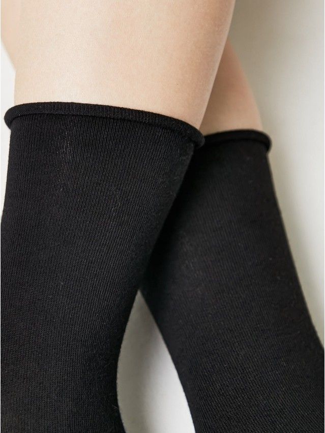 Skarpetki damskie bawełniane COMFORT (bez ściągacza) 19С-101СП, r. 36-37, 000 grafitowy - 4