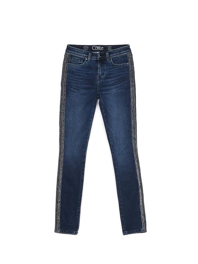 Spodnie jeansowe CONTE ELEGANT CON-99, r.170-90, ciemnoniebieski - 3