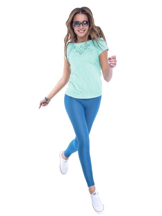 Bluzka LD 498, r. 170,176-100, mentol - 3