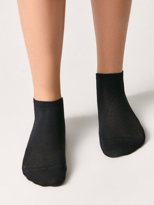 Skarpetki dziecięce ACTIVE (krótkie) 19С-180СП, r.21-23, 484 czarny - 2