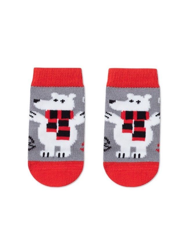 Носки детские CK NEW YEAR 21С-64СП, р.9-10, 647 серый - 1