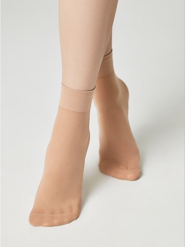 Skarpety damskie TENSION SOFT 20 (1 para),r. 23-25, natural - 7