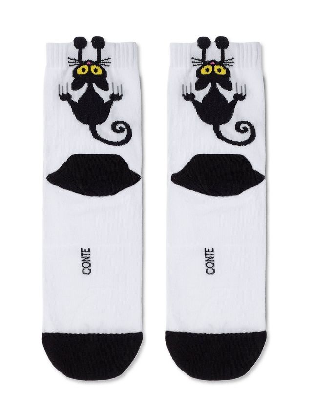 Skarpetki damskie CONTE ELEGANT CLASSIC, r. 36-37, 233 biały - 3