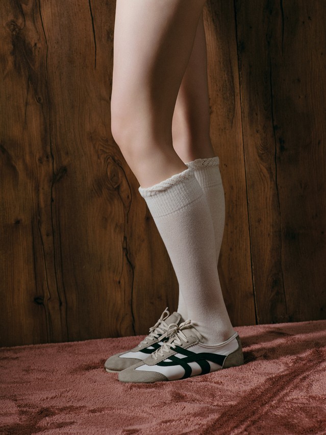 Podkolanówki damskie CONTE ELEGANT CLASSIC, r.36-39, 012 mleczny - 1