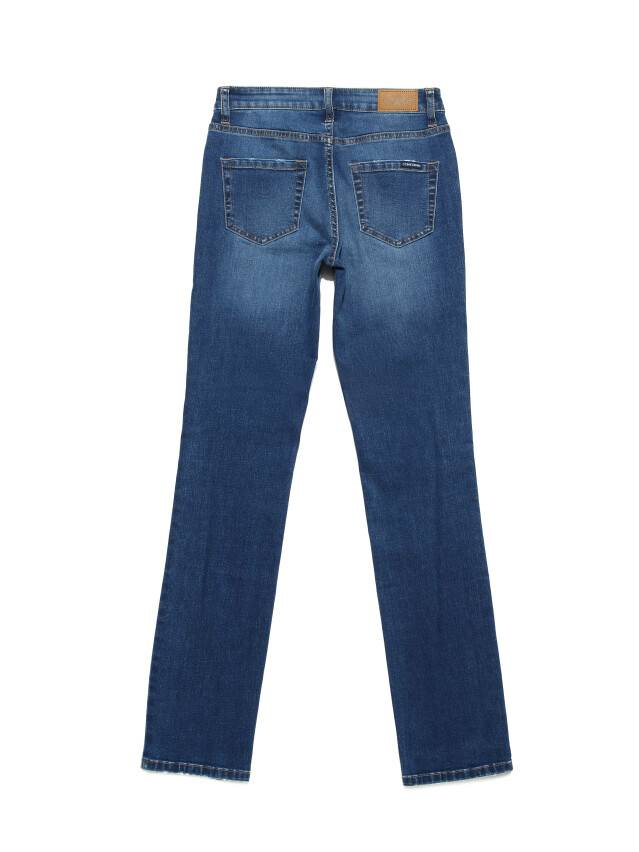 Proste jeansy ze średnim stanem CON-152 Lycra®, r.164-98, authentic blue - 4
