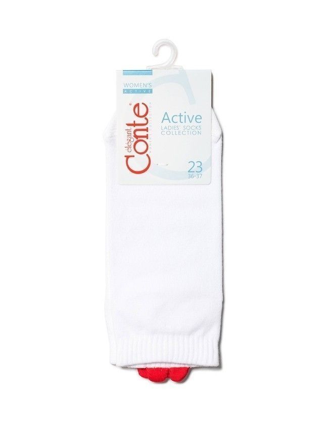 Skarpetki damskie CONTE ELEGANT ACTIVE, r.36-37, 221 biały - 4