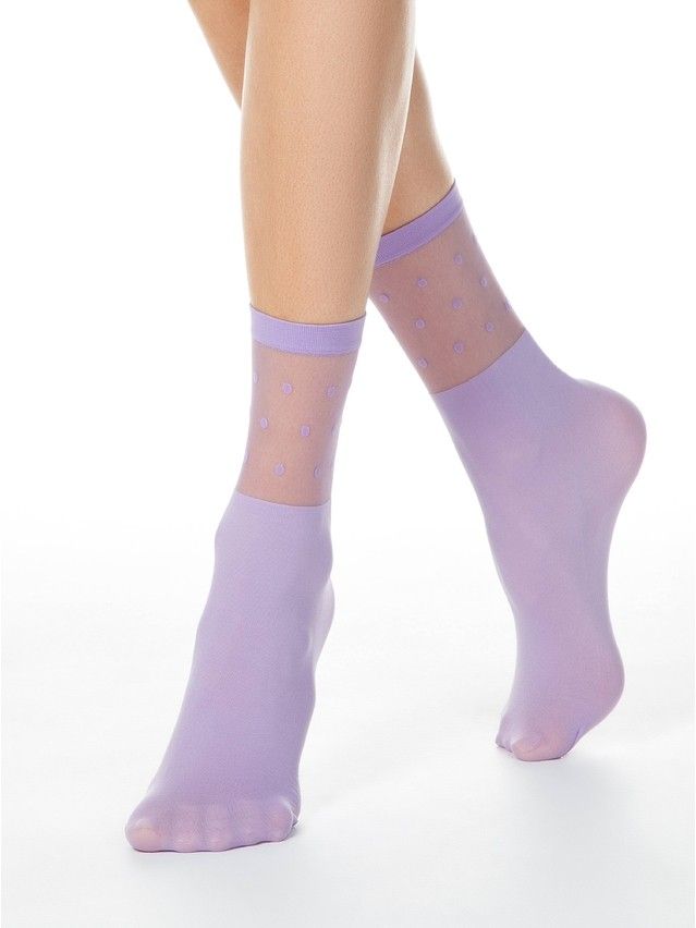 Skarpetki FANTASY 19C-29SP, r. 36-39, violet - 1