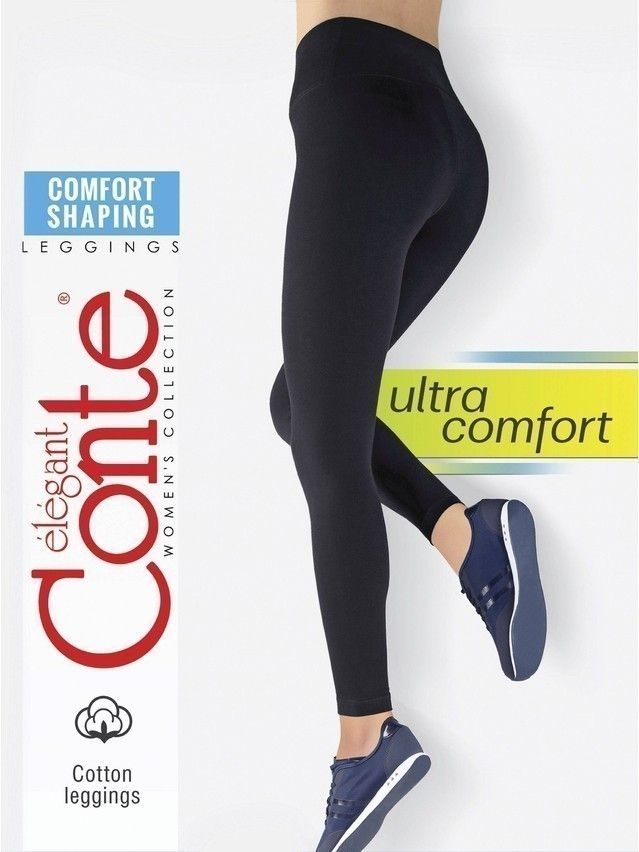 Legginsy damskie CONTE ELEGANT COMFORT SHAPING, r.164-102, nero - 6