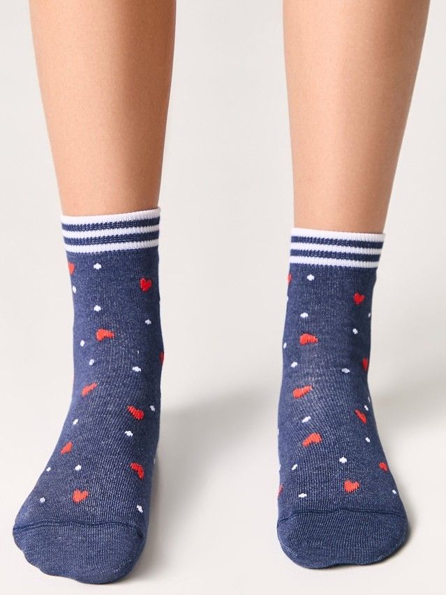 Skarpetki dziecięce TIP-TOP, r.30-32, 499 ciemnoniebieski - 1
