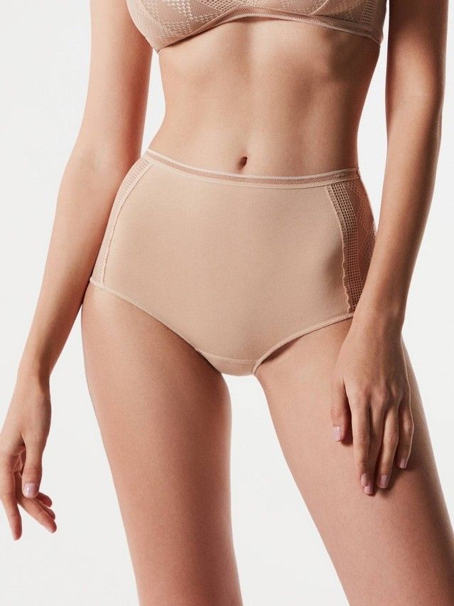 Majtki damskie CONTE ELEGANT DEMURE LB 1277, r.90/XS, beżowy - 2