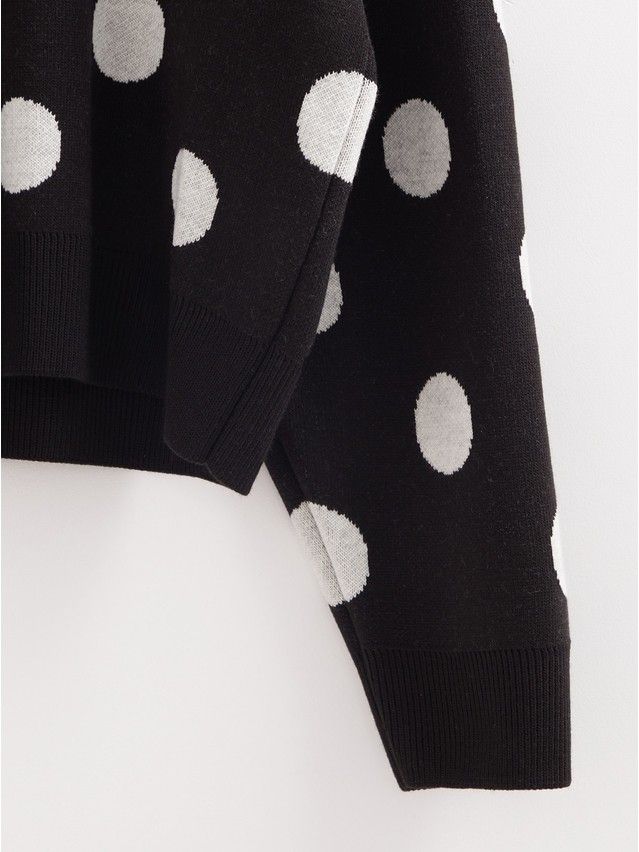 Джемпер женский CE LDK23102 23С-102СП, р.170-92, black-white - 11