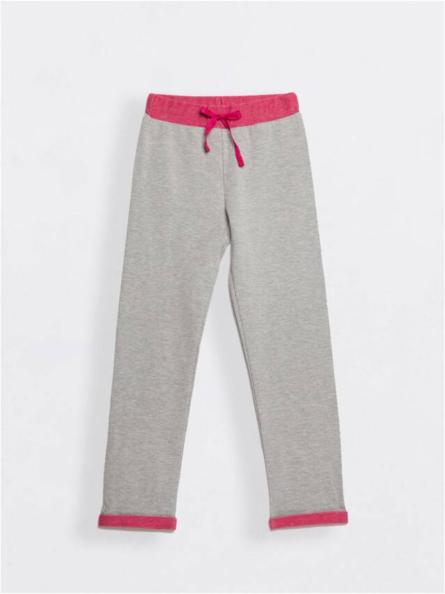 Spodnie dla dziewczynek CONTE ELEGANT JOGGY, r.110,116-56, grey-pink - 1