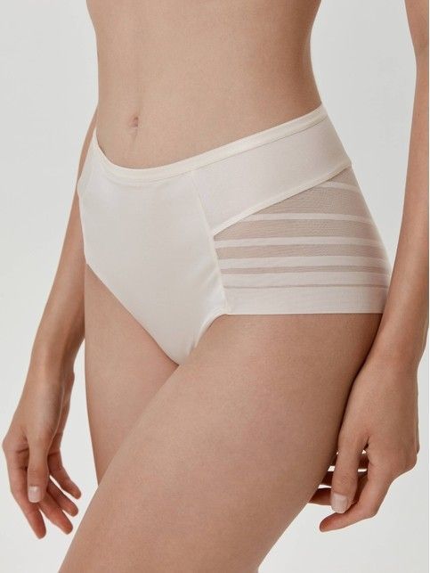 Majtki damskie bawełniane z wysokim stanem