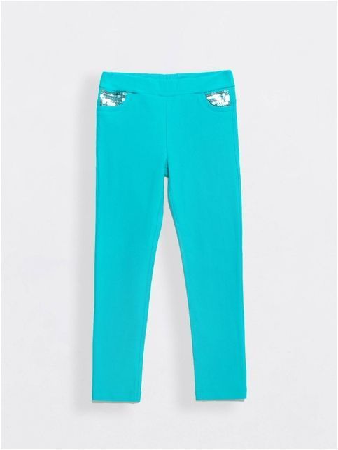 Jeggings z cekinowymi kieszeniami PINA