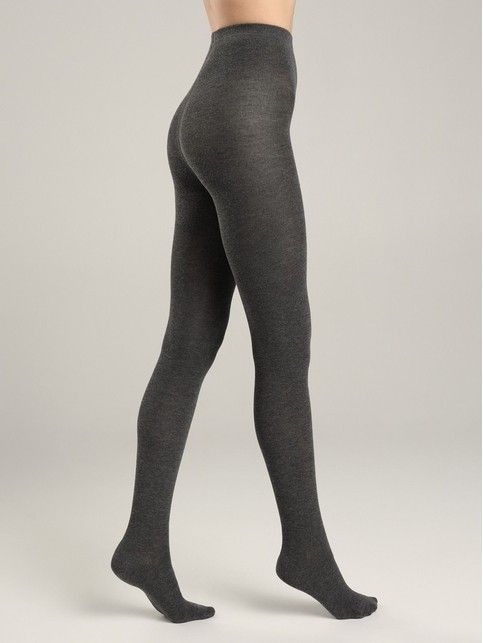 Grube rajstopy wiskozowe z kaszmirem CASHMERE 250 Lycra®