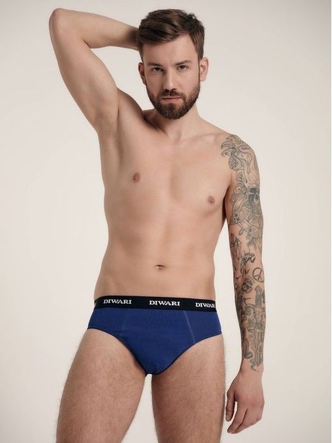 Majtki męskie bawełniane BASIC SLIP 148 (w pudełku)