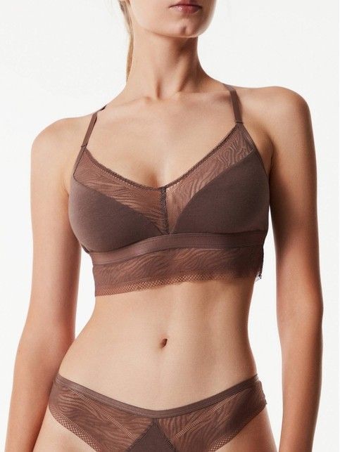 Bustier z koronką Zebra LBE 1351
