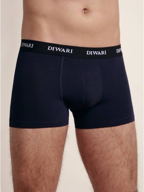 Bokserki męskie bawełniane BASIC SHORTS 147 (na wieszaku)