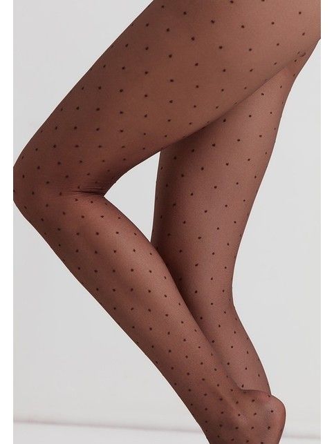 Rajstopy w kropki DOTS Lycra®