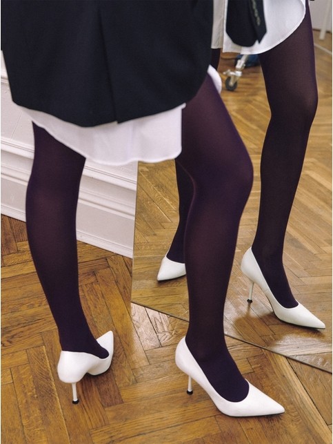 Grube rajstopy melanżowe TRENDY MELANGE 60 Lycra®