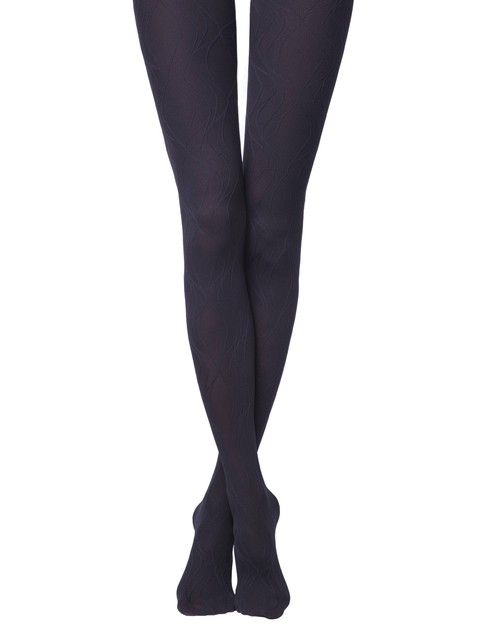Rajstopy z wzorem VERBENA Lycra®