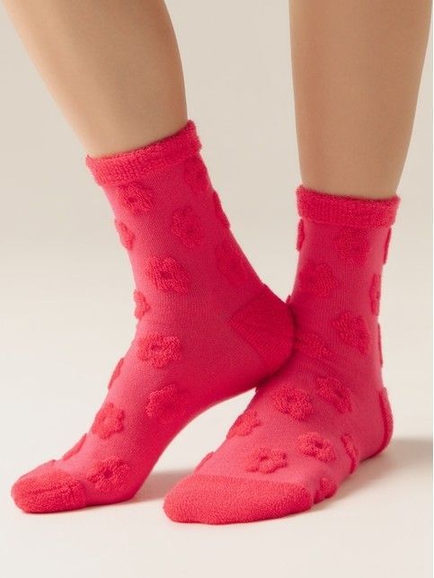 Ciepłe, zimowe skarpetki damskie