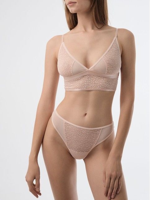 Bustier z trójkątnymi miseczkami SAVAGE LBE 2533