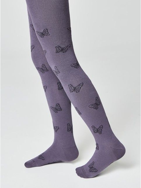 Хлопковые колготки TIP-TOP с рисунком 