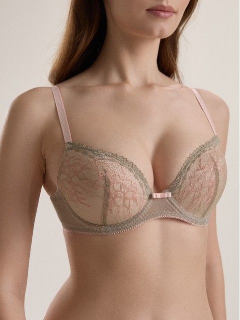 Biustonosz push-up z fiszbinami ROMANCE TB1209