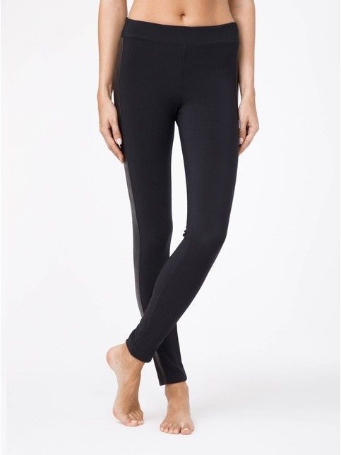 Legginsy modelujące z lampasami URBAN